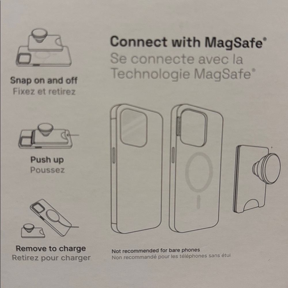PopSocket Pokémon Magnetic Phone Wallet+ with Pikachu Design, Adapter Included - Picture 3 of 4